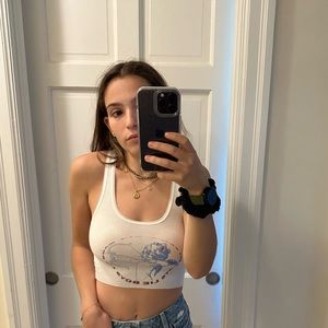 Boys Lie- Cropped tank